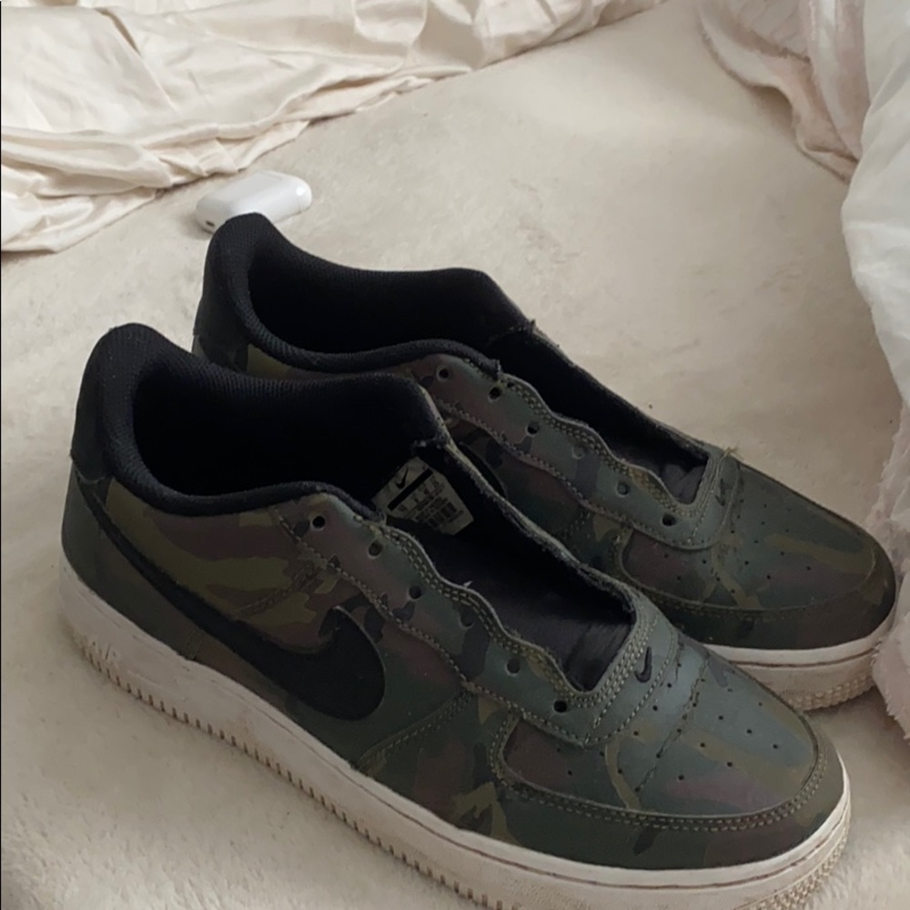 Camo Nike Air Force 1s